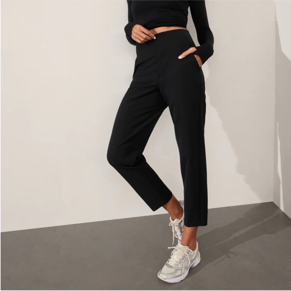 Athleta Run With It Pants Joggers Women's Medium Petite #598495 - Picture 2 of 6